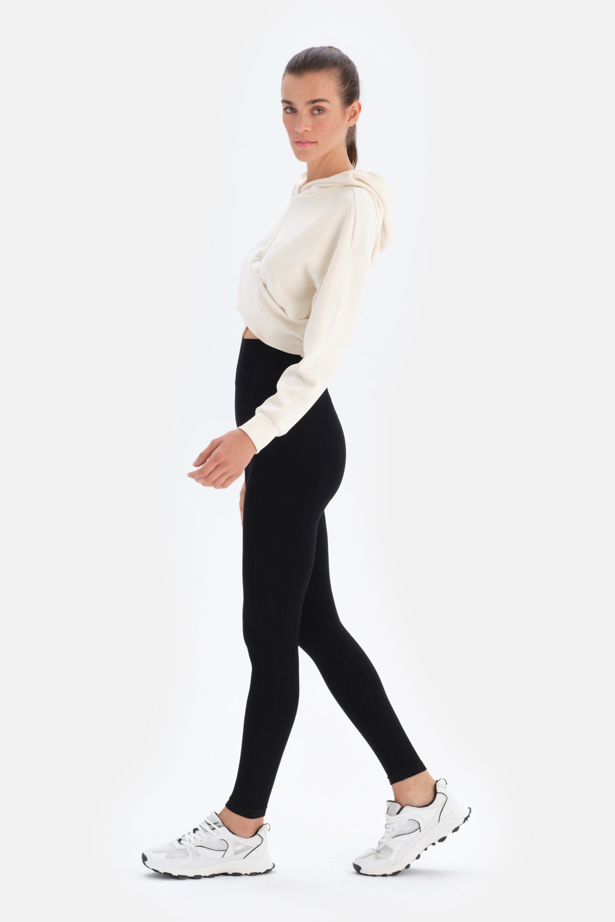 Siyah Dagi Active Kadın Seamless Tayt