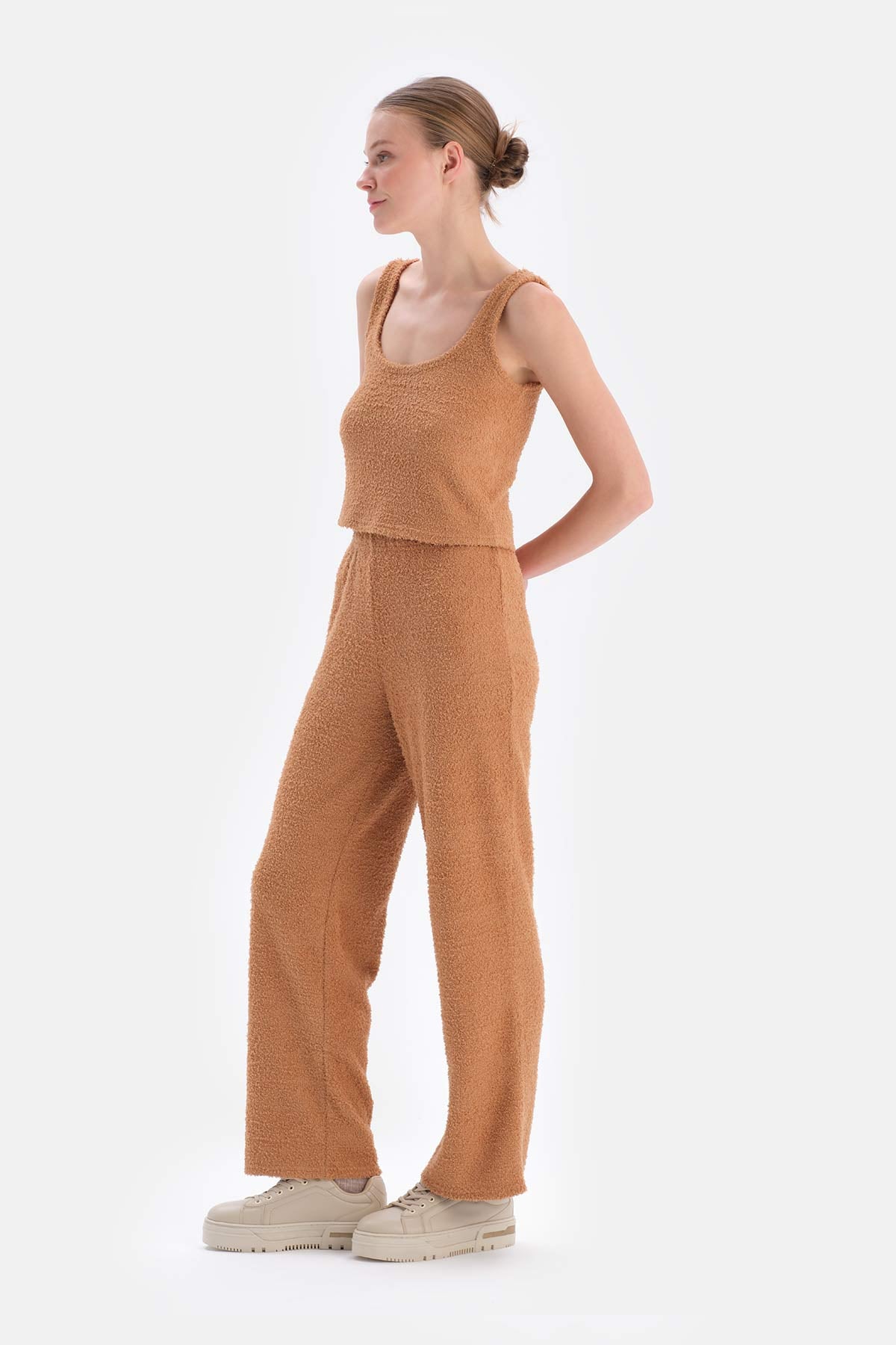 Camel CHENIL TROUSER