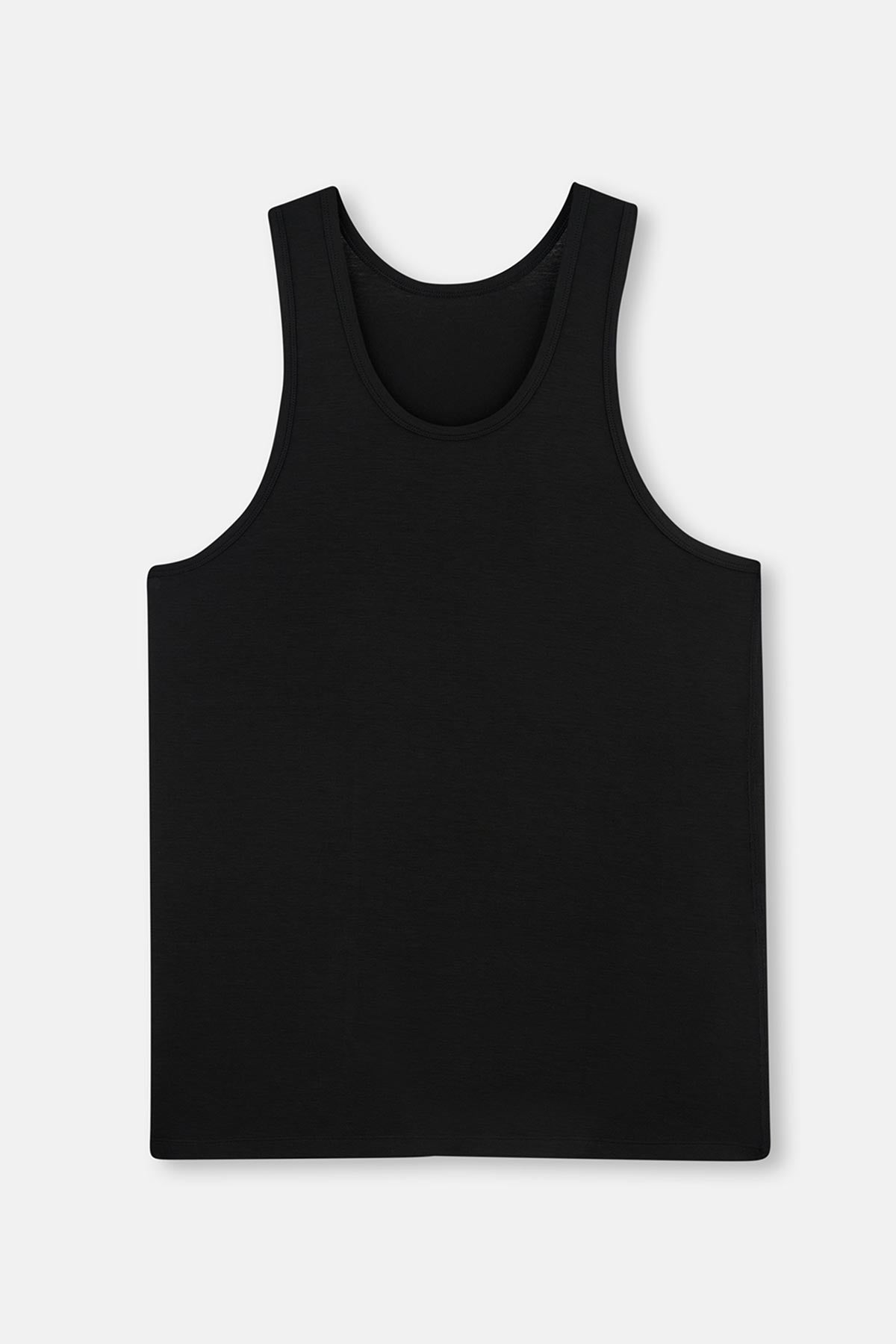 Black BASIC MODAL TANKTOP