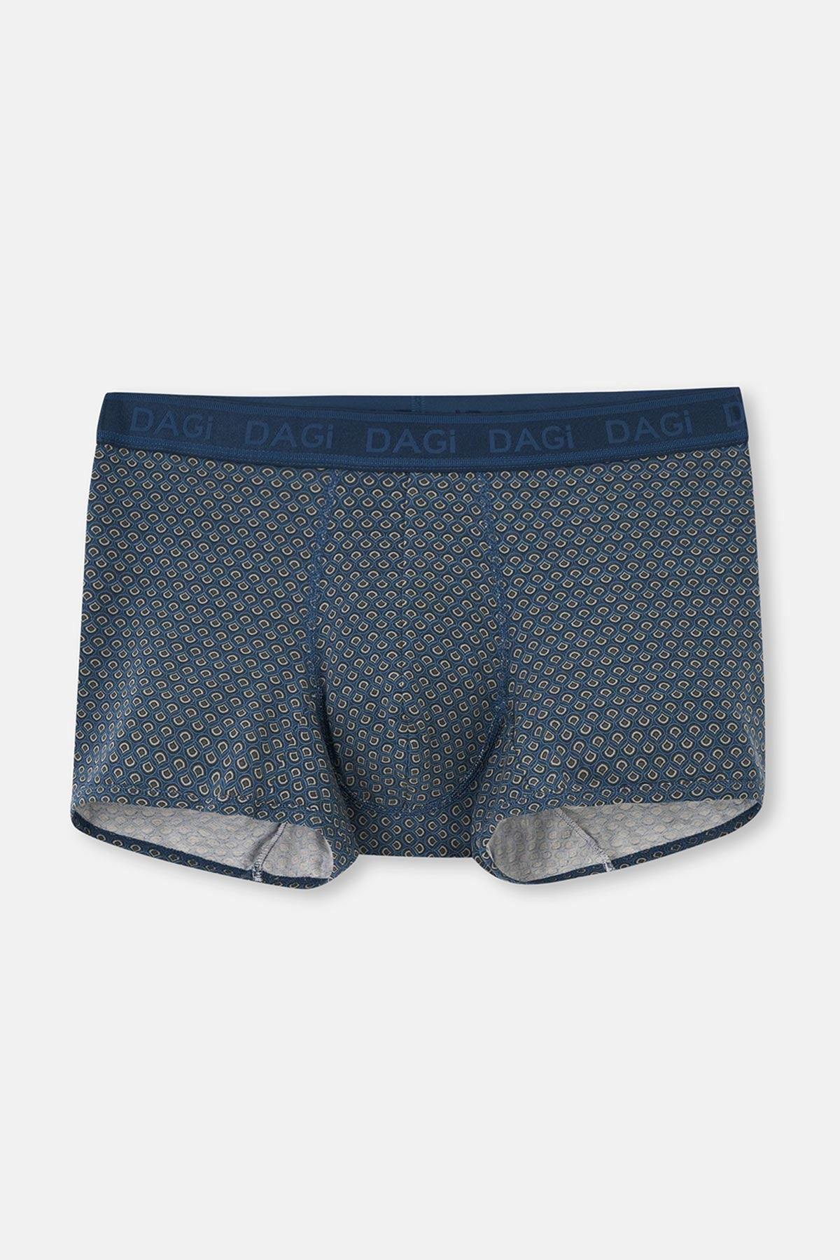 Navy 4210 PATTERNED MICRO MODAL BOXER