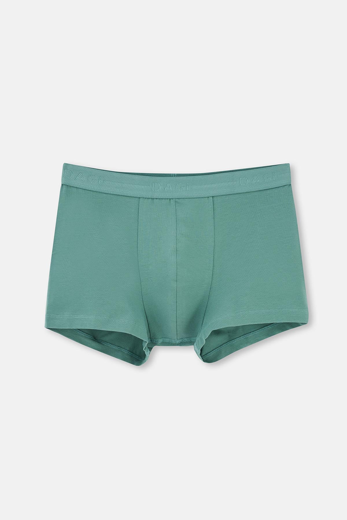 Black-Green 5210 2-PACK PLAIN COTTON BOXER