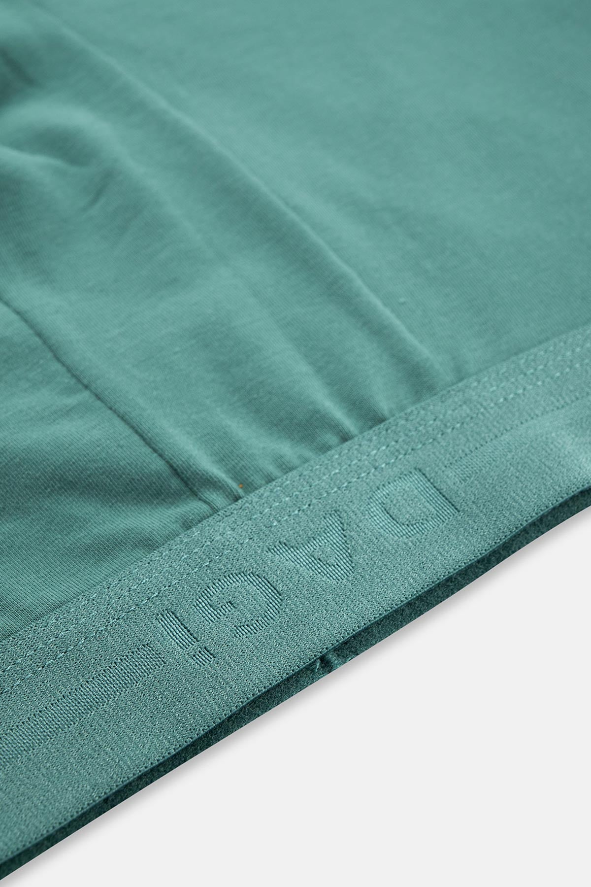 Black-Green 5210 2-PACK PLAIN COTTON BOXER