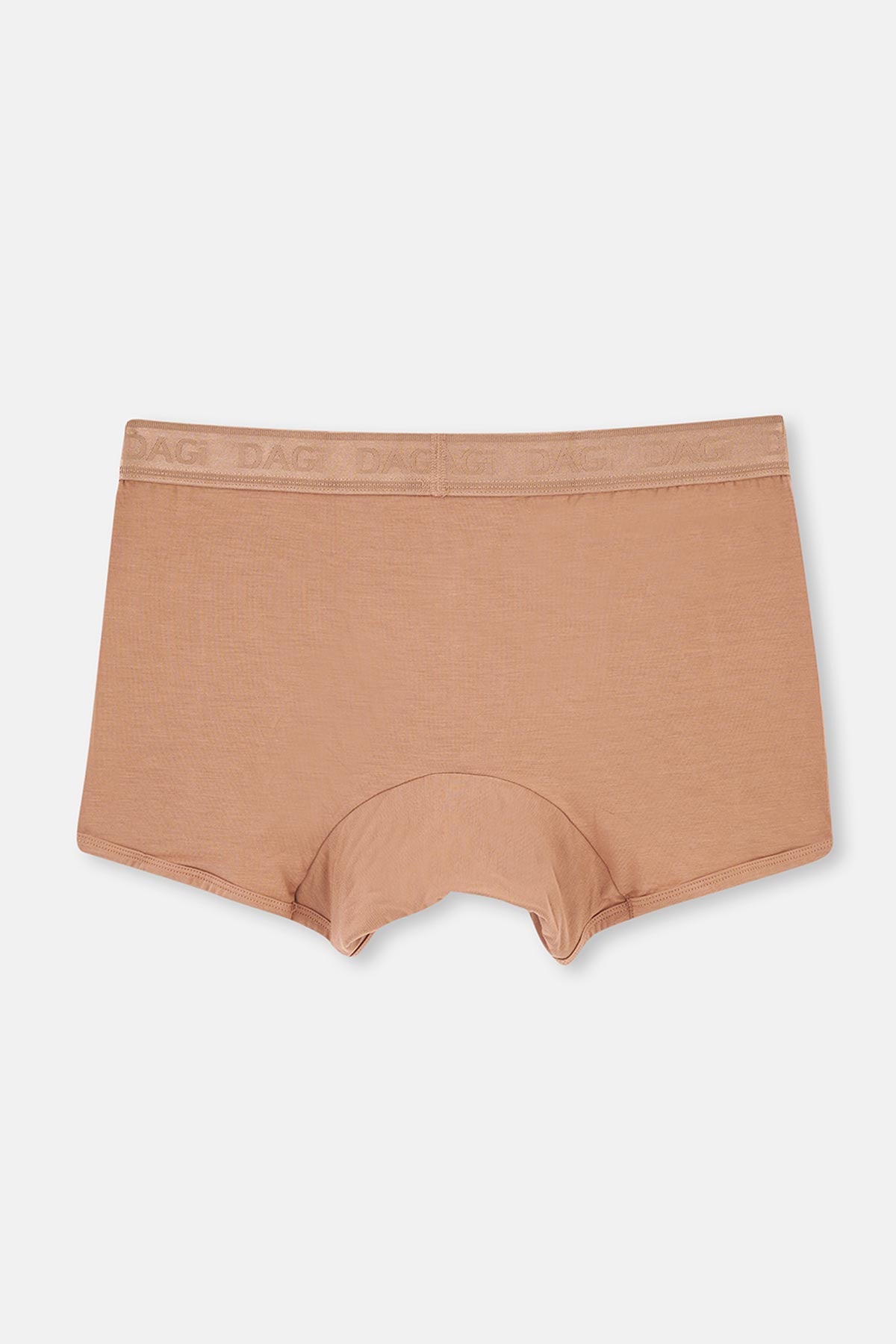 Light Brown-Navy Blue 4210 2-PACK PLAIN MICRO MODAL BOXER