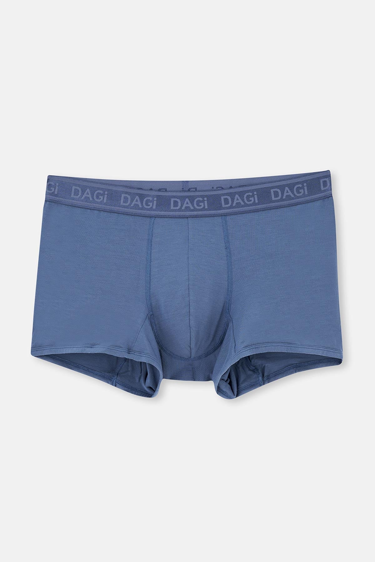 Light Brown-Navy Blue 4210 2-PACK PLAIN MICRO MODAL BOXER