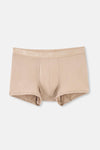 Beige-Indigo 4210 2-PACK PLAIN MICRO MODAL BOXER