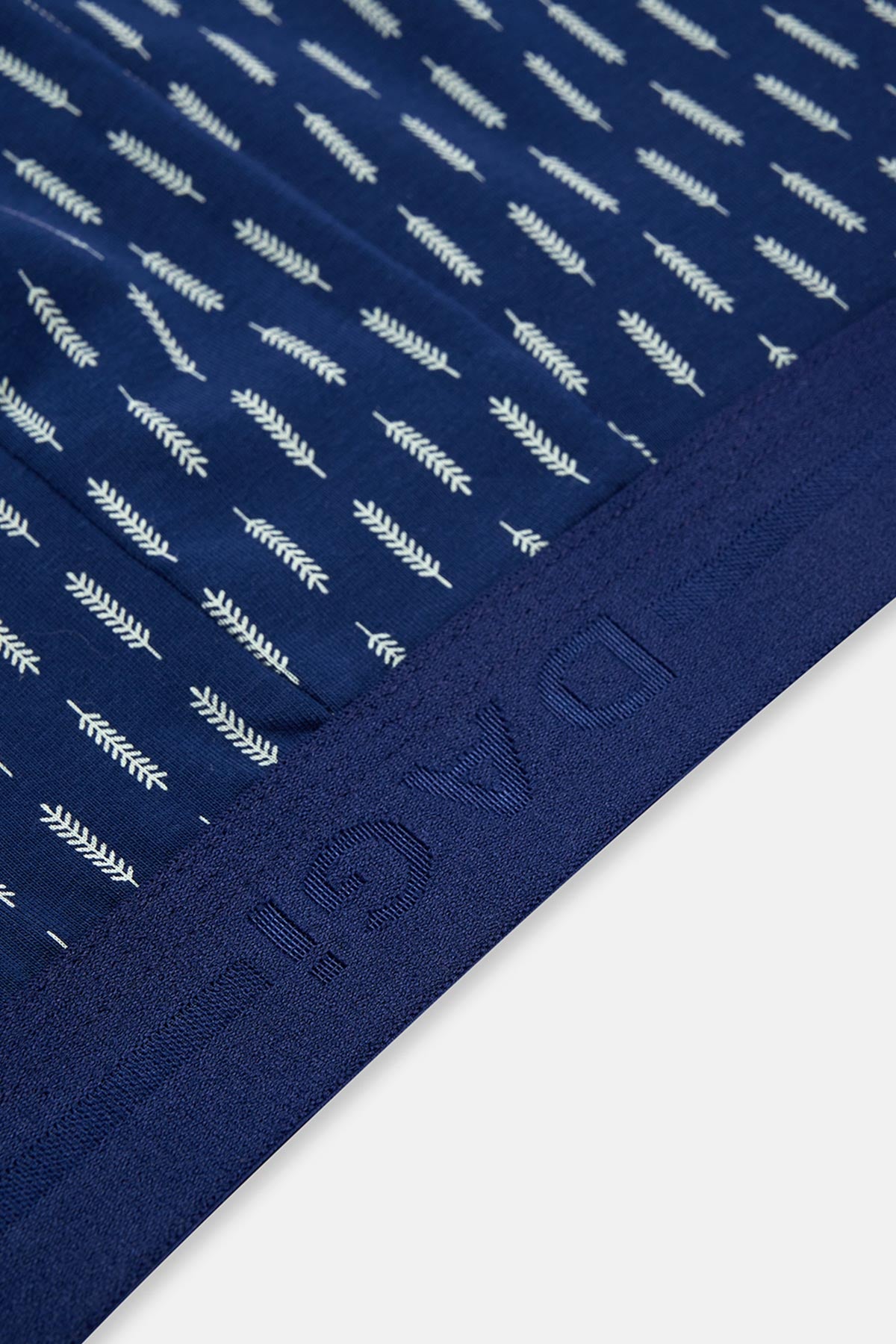 Navy-Blue 5210 3-PACK PATTERNED COTTON BOXER