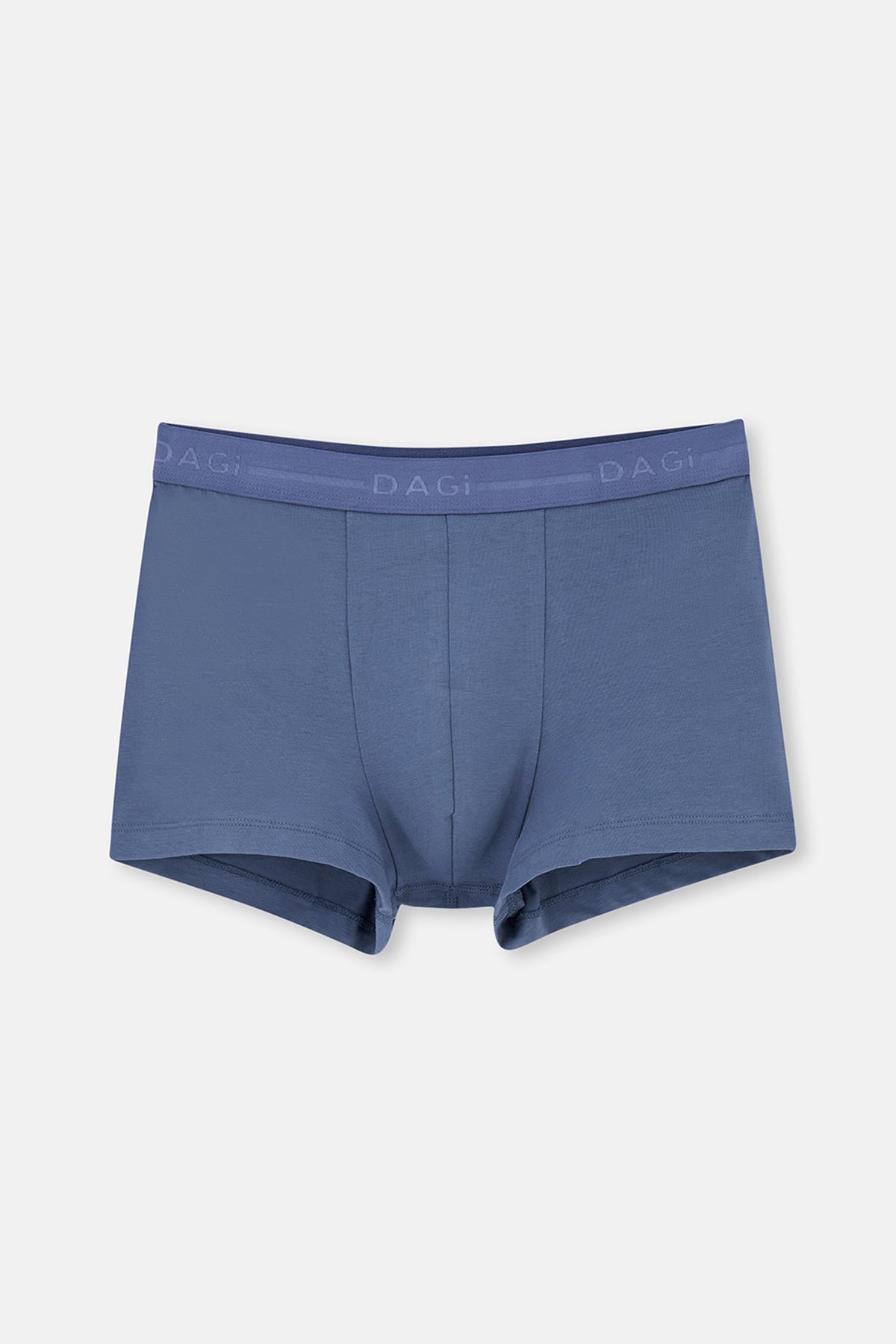 Light Blue-Blue 5210 3-PACK PLAIN COTTON BOXER