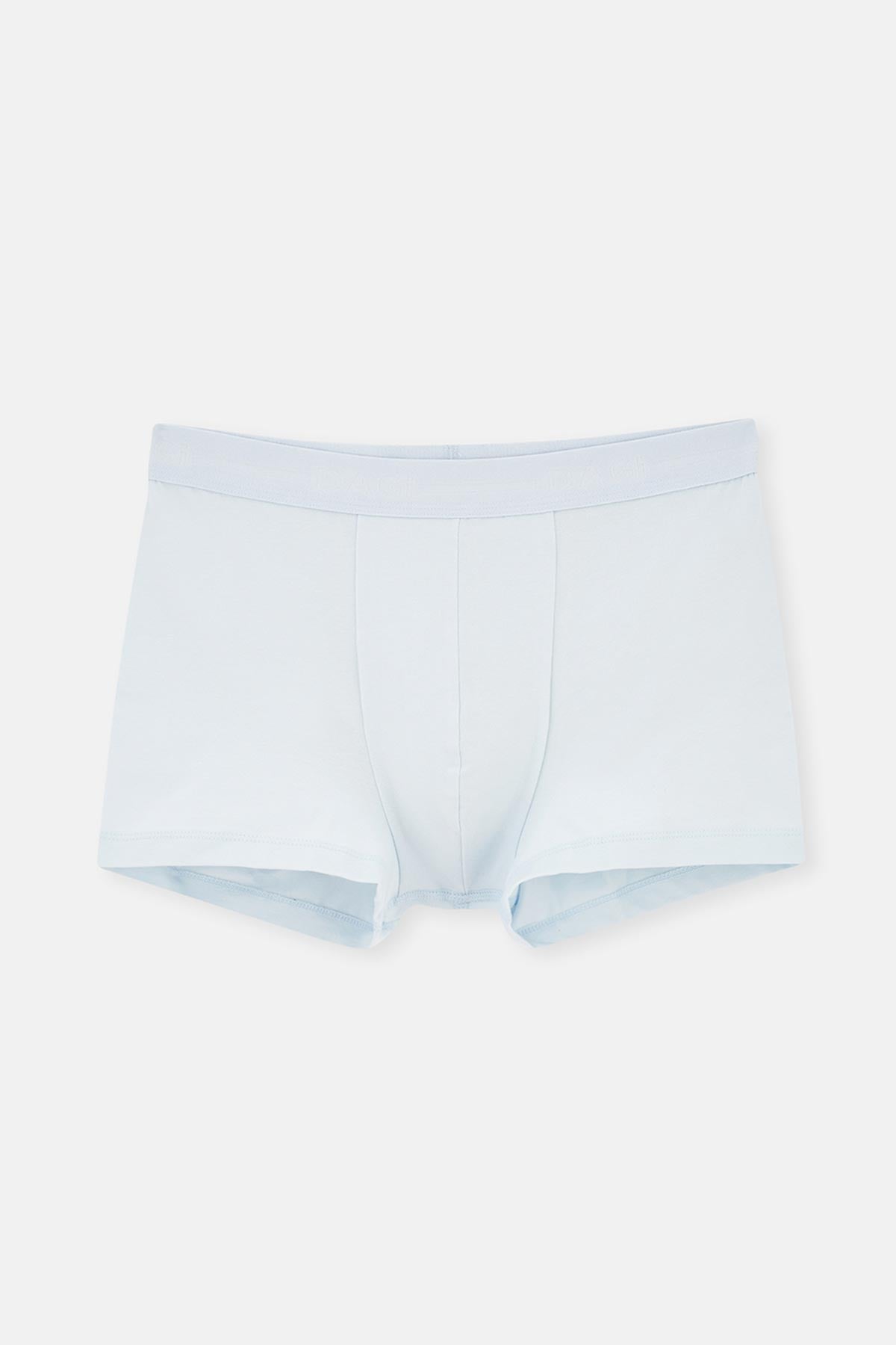 Light Blue-Blue 5210 3-PACK PLAIN COTTON BOXER