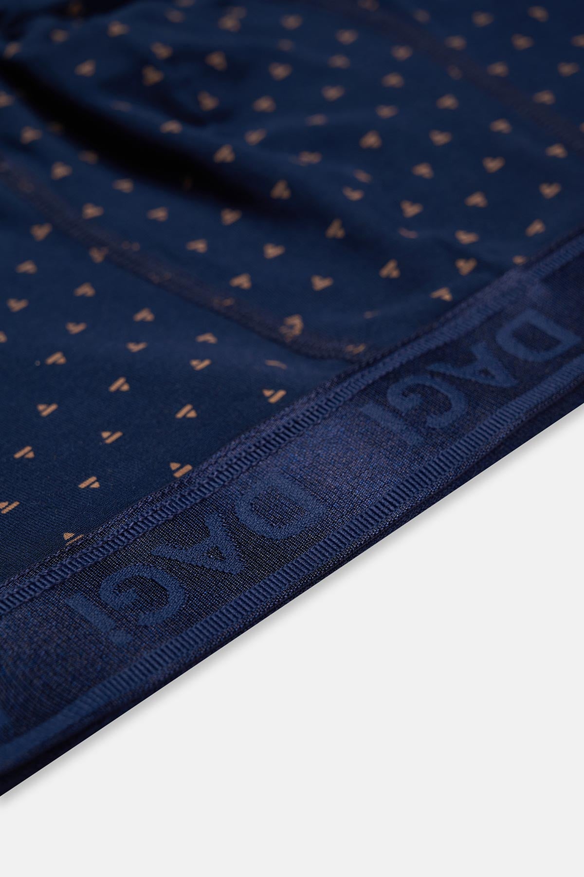 Light Brown-Navy Blue 4210 3-PACK PATTERNED MICRO MODAL BOXER