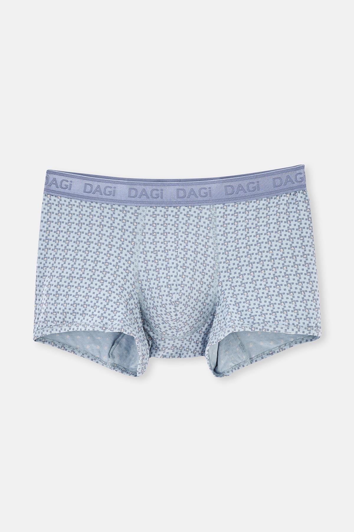 Light Gray-Gray 4210 3-PACK PATTERNED MICRO MODAL BOXER