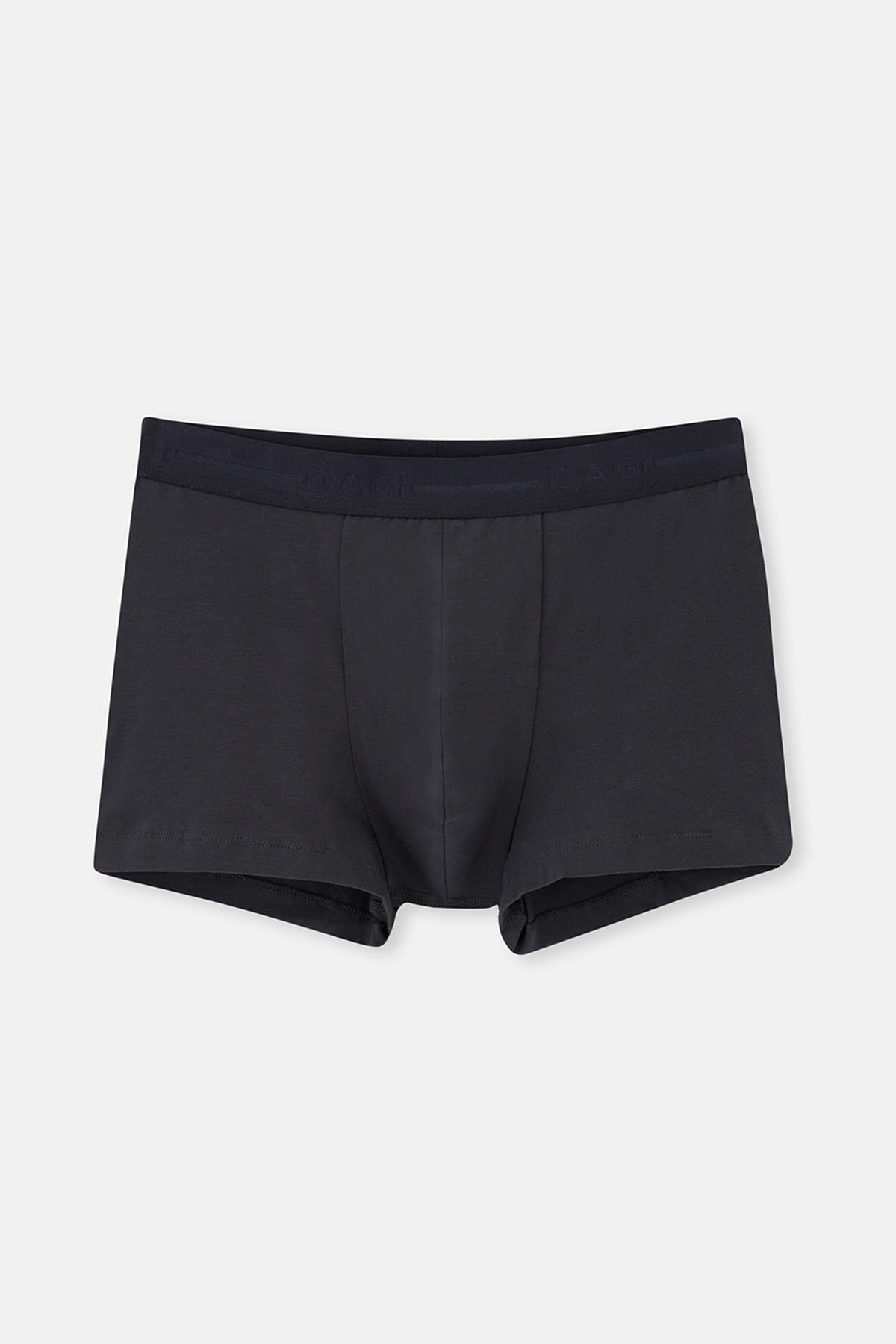 Light Blue-Maroon-Black 5210 3-PACK PLAIN COTTON BOXER