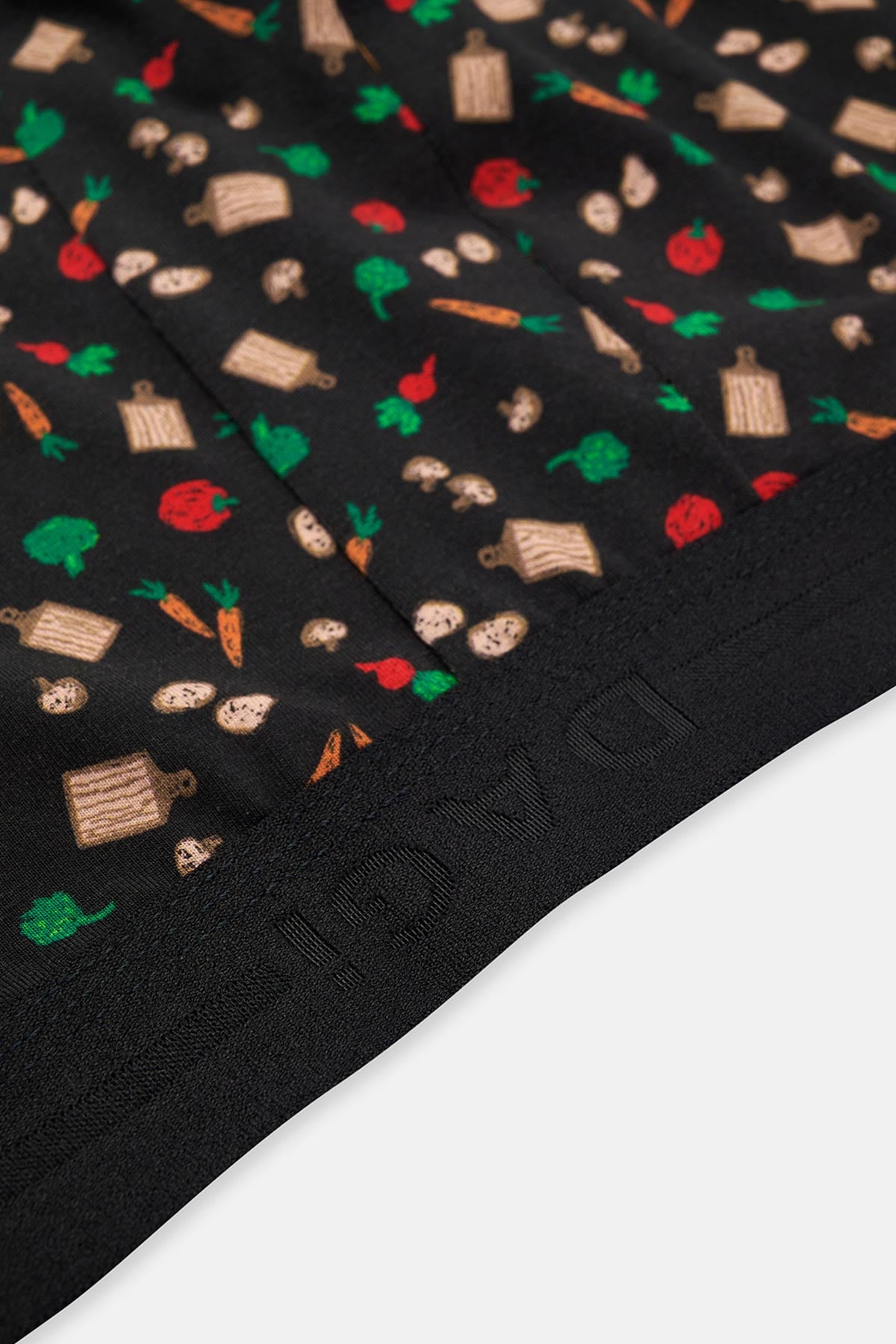 Black 5210 2-PACK PATTERNED COTTON BOXERS