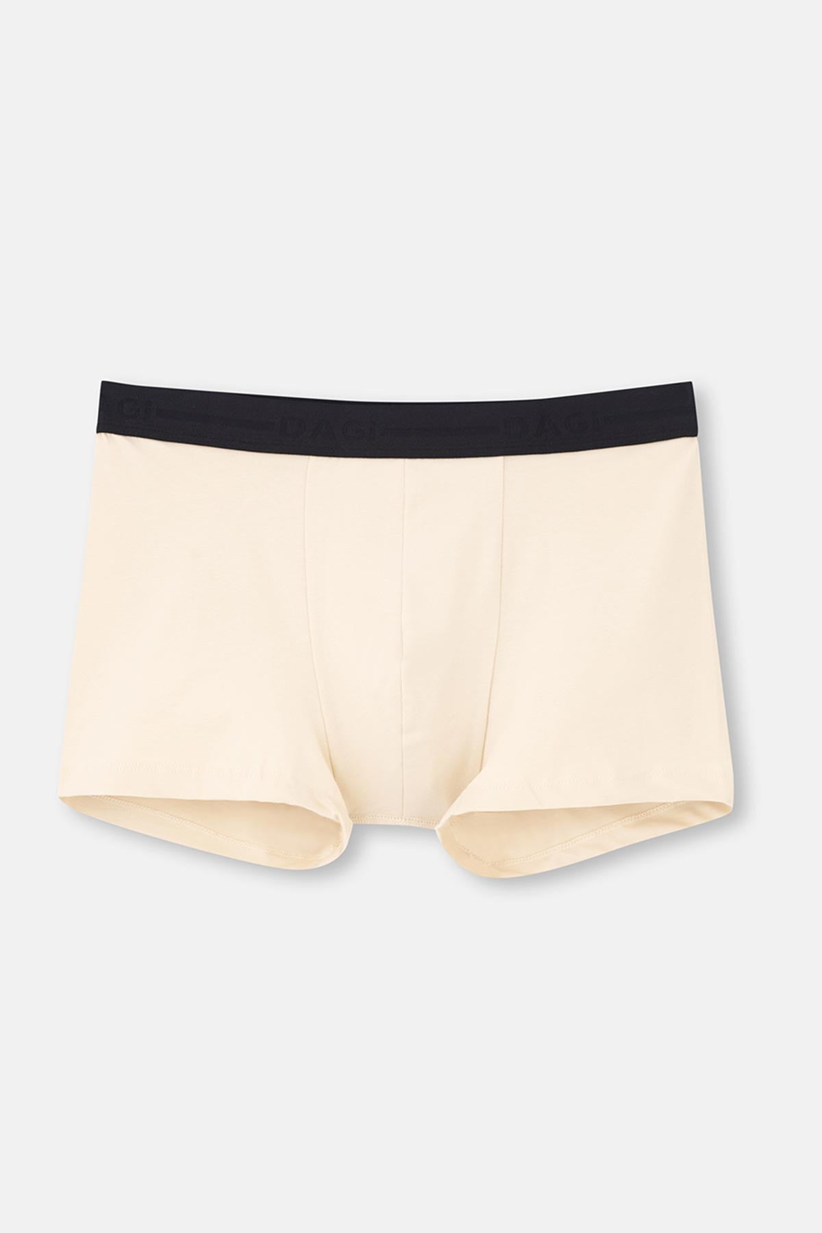 Siyah-Ten 3'Lü Desenli Pamuk Boxer