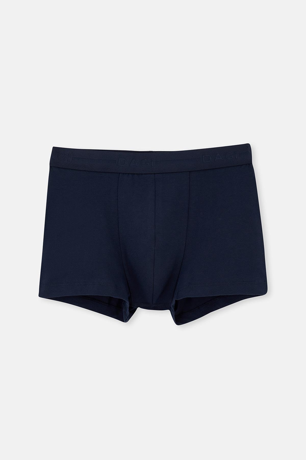 Lacivert Desenli Pamuk 2'li Boxer