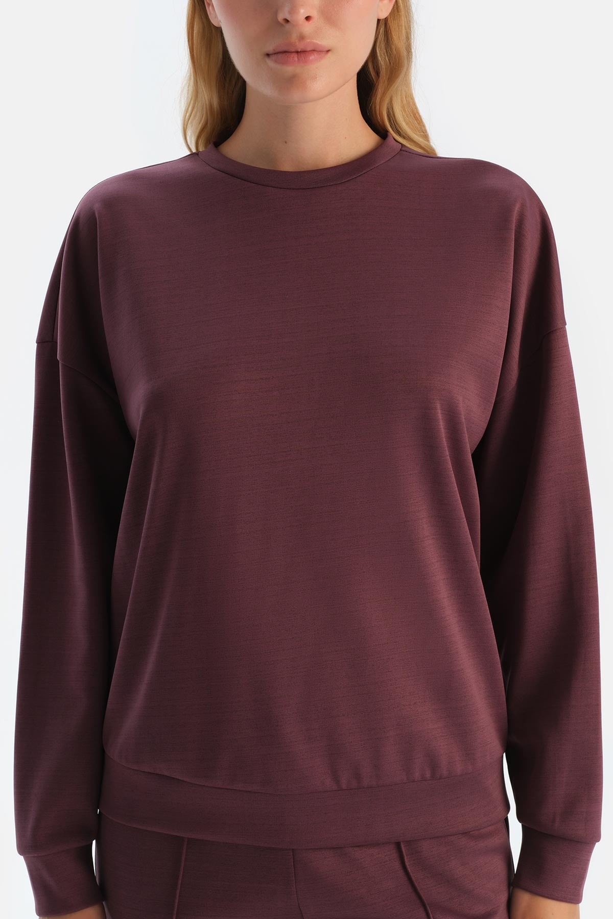 Damson BASIC MODAL SWEATSHIRT