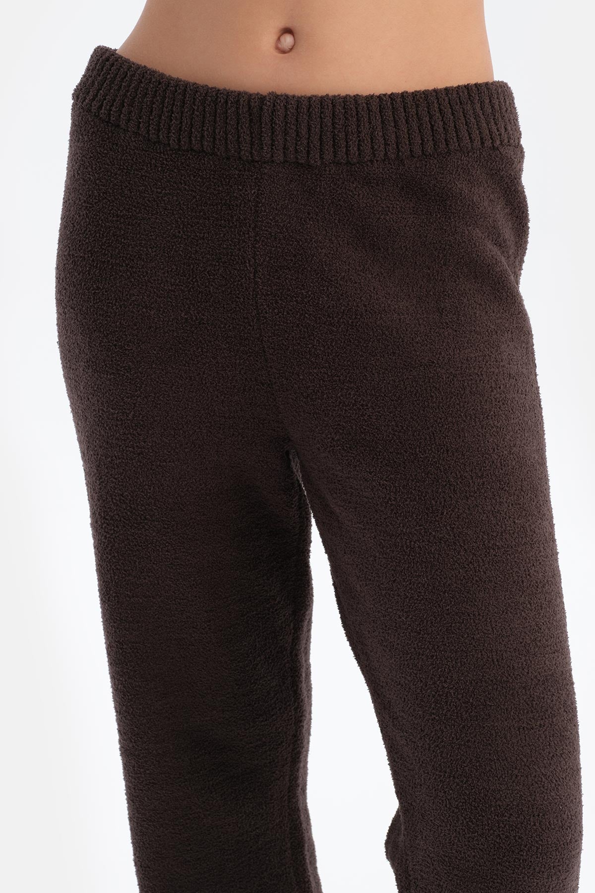 Dark Brown CHENILLE TROUSERS