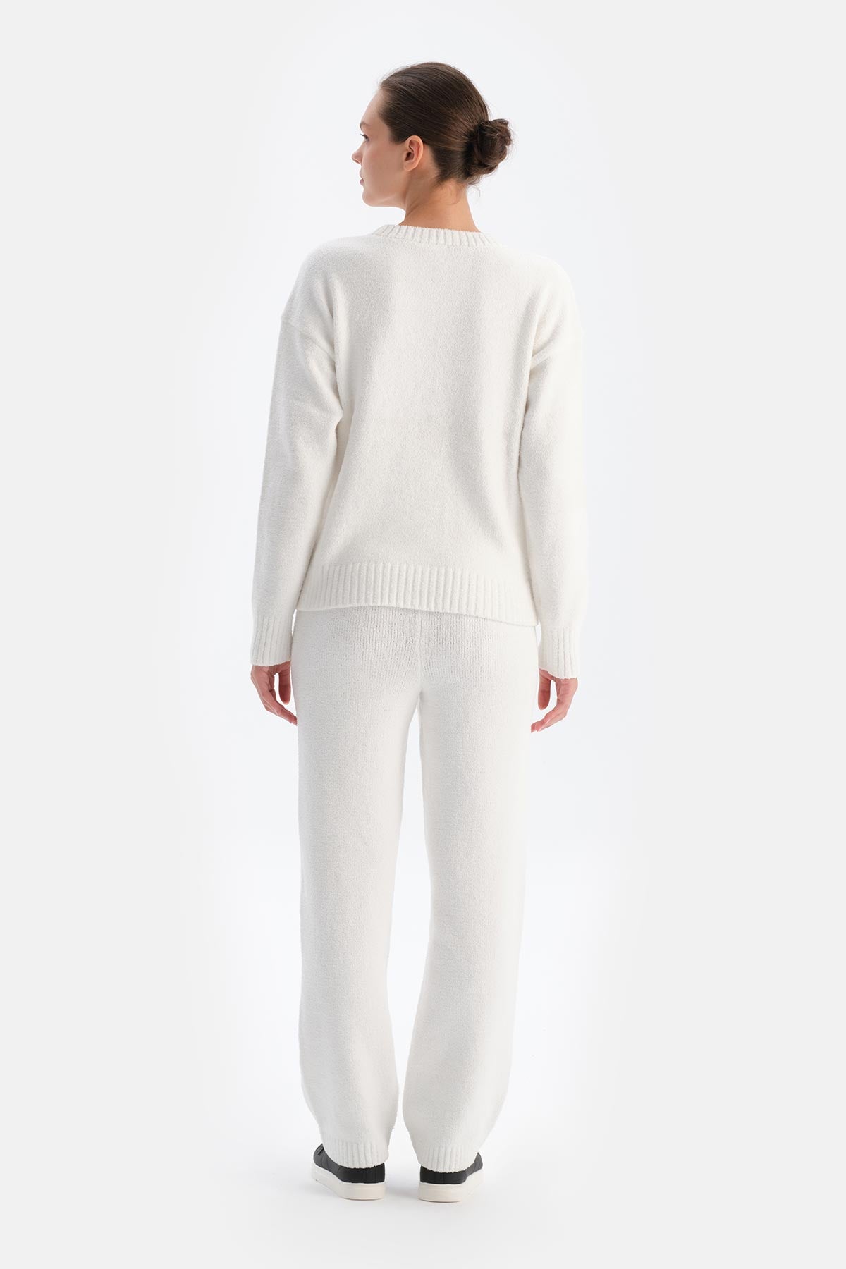 White FLEECE TROUSERS