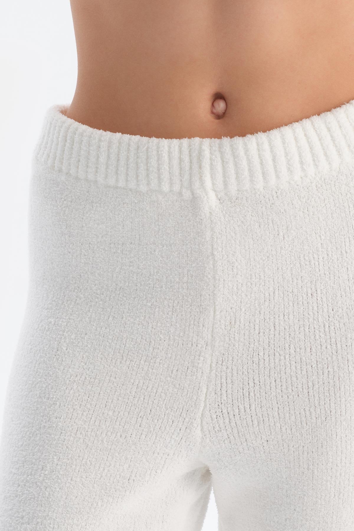 White FLEECE TROUSERS