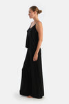Black BASIC THIN-STRAPPED TANKTOP