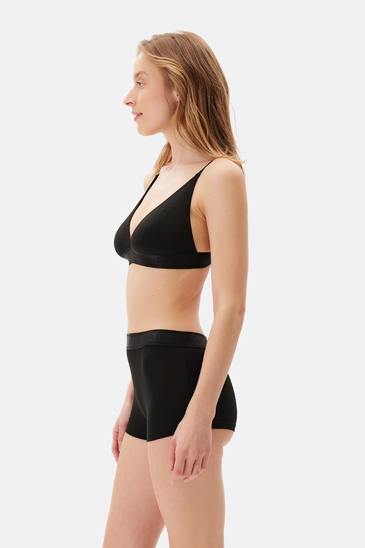 Black BASIC MODAL BOXER