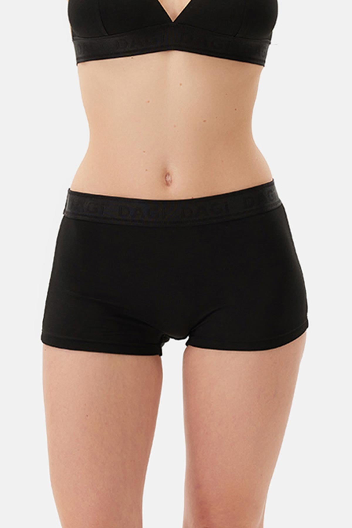 Black BASIC MODAL BOXER