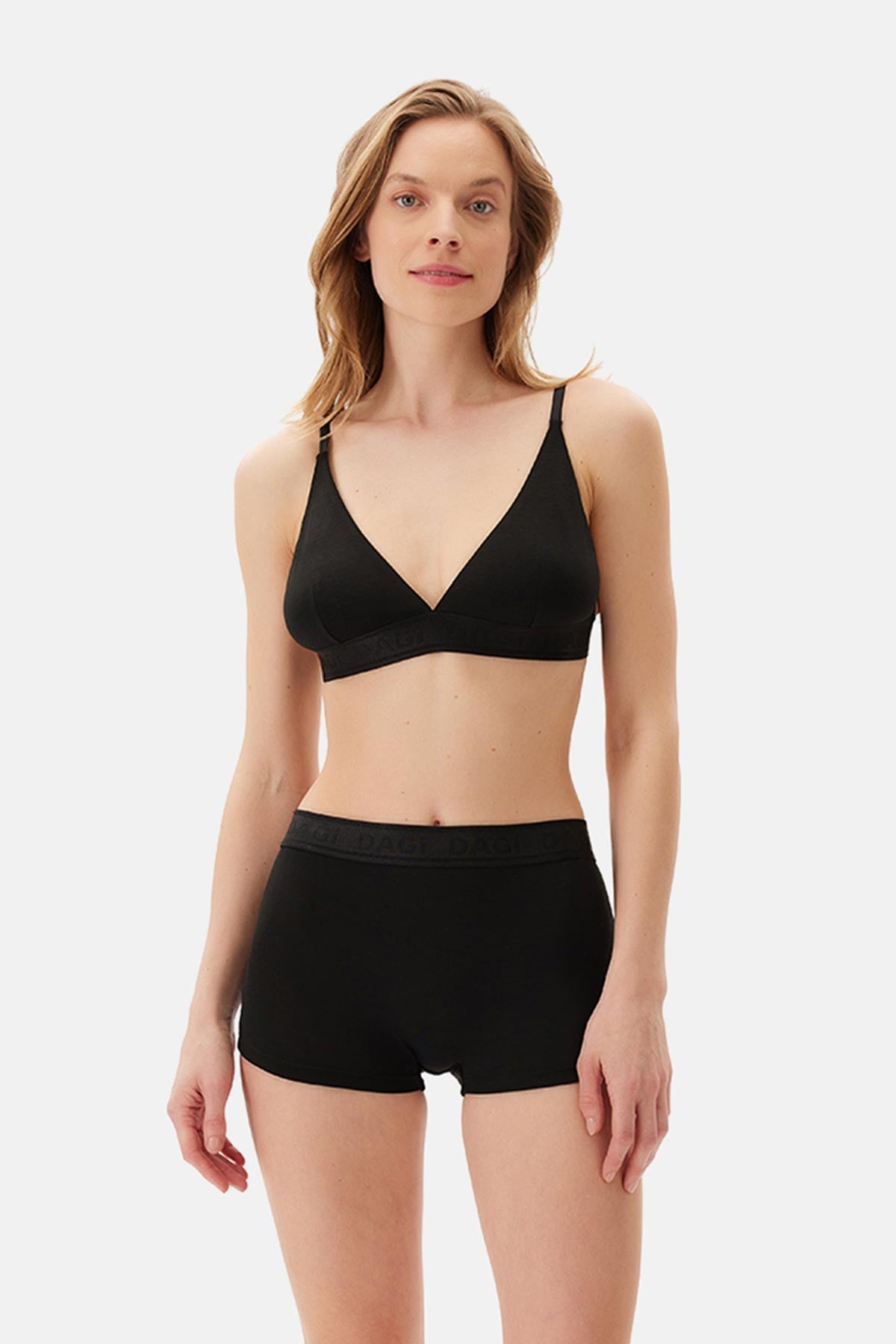 Black BASIC MODAL BOXER