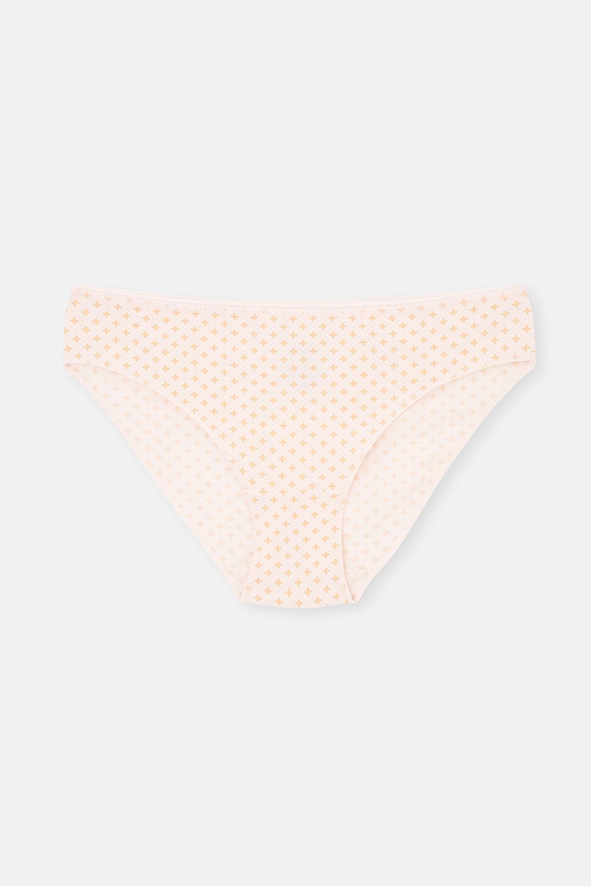 Light Salmon-Soft Pink 3-PACK PATTERNED BRIEF PANTIES