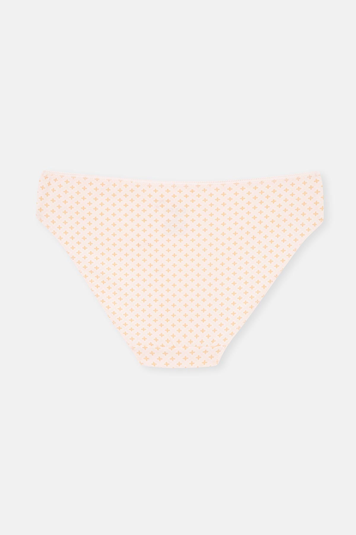 Light Salmon-Soft Pink 3-PACK PATTERNED BRIEF PANTIES