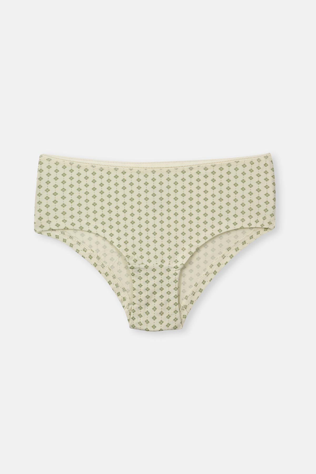 Salmon-Green 3-PACK PATTERNED HIPSTER PANTIES