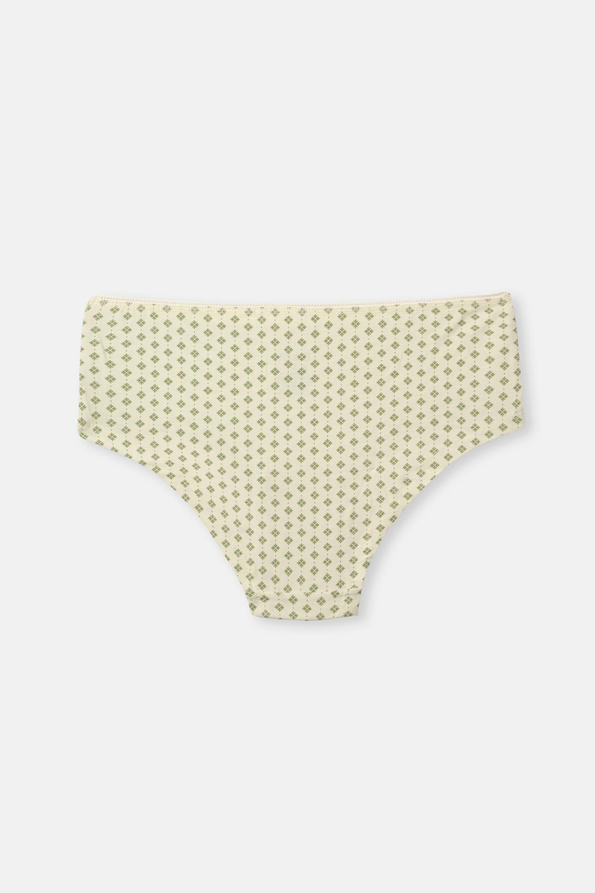 Salmon-Green 3-PACK PATTERNED HIPSTER PANTIES