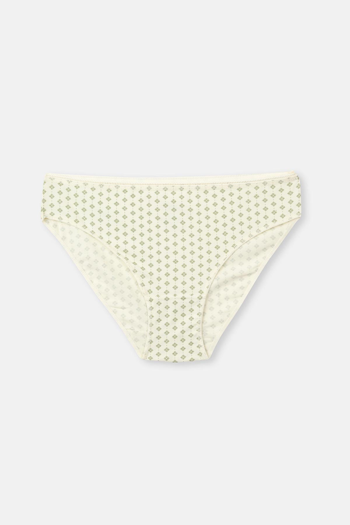 Salmon-Green 3-PACK PATTERNED BRIEF PANTIES