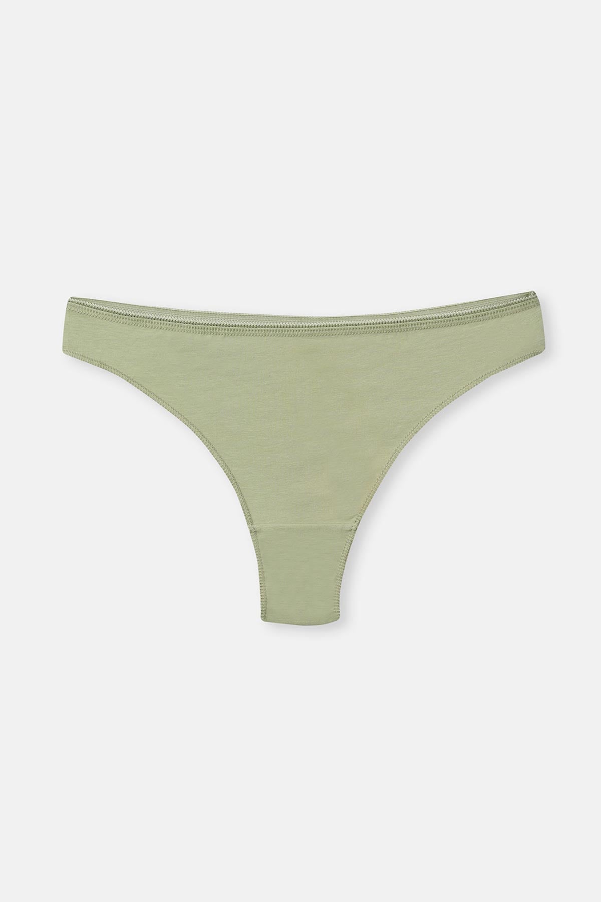 Salmon-Green 3-PACK PATTERNED THONG PANTIES