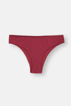 Maroon-Pink-Turquoise 3-PACK PATTERNED BRAZILIAN PANTIES
