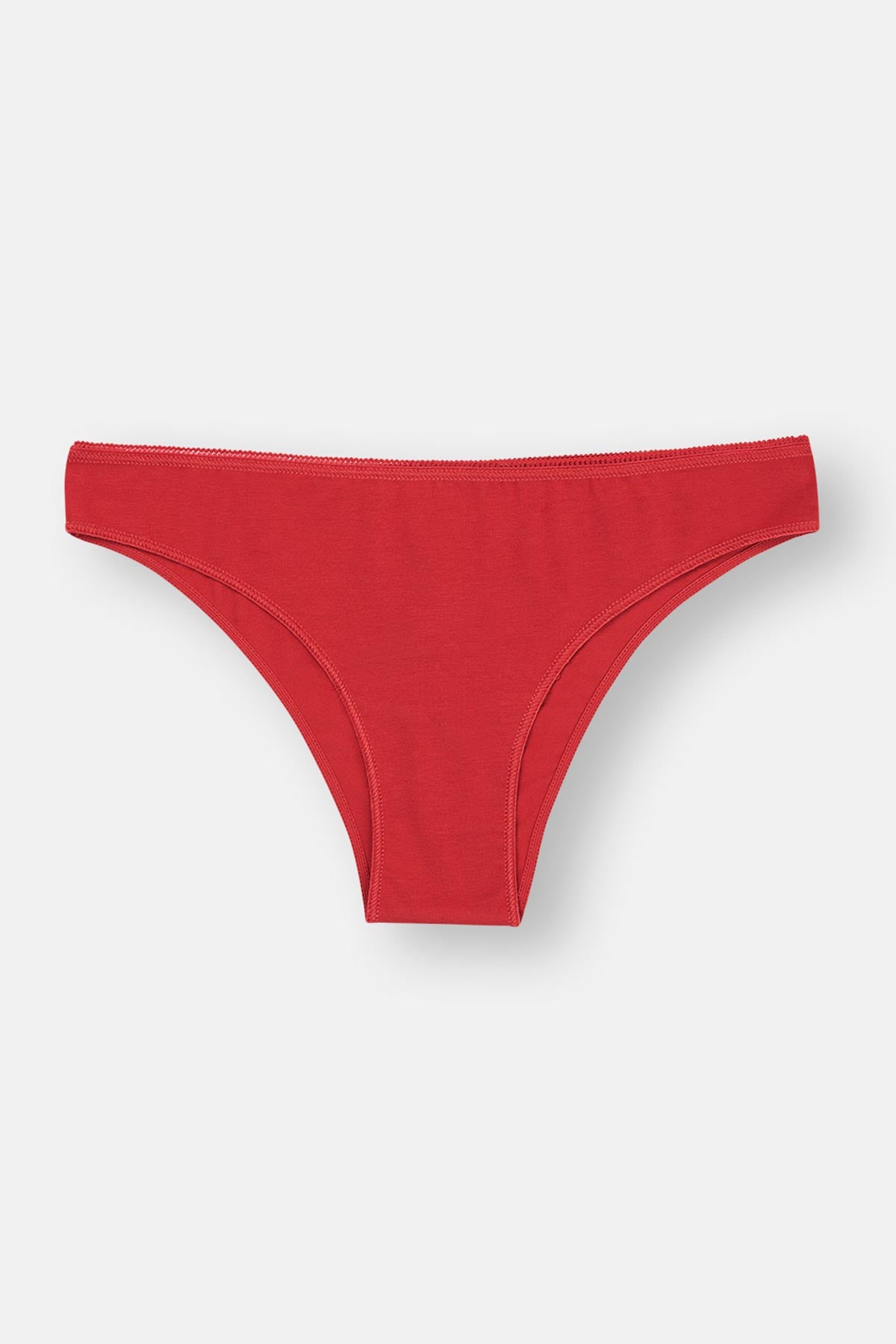 Ecru-Red-Milky Coffee 3-PACK PATTERNED BRAZILIAN PANTIES