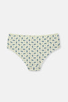Rose Dust-Mint 3-PACK PATTERNED HIPSTER PANTIES