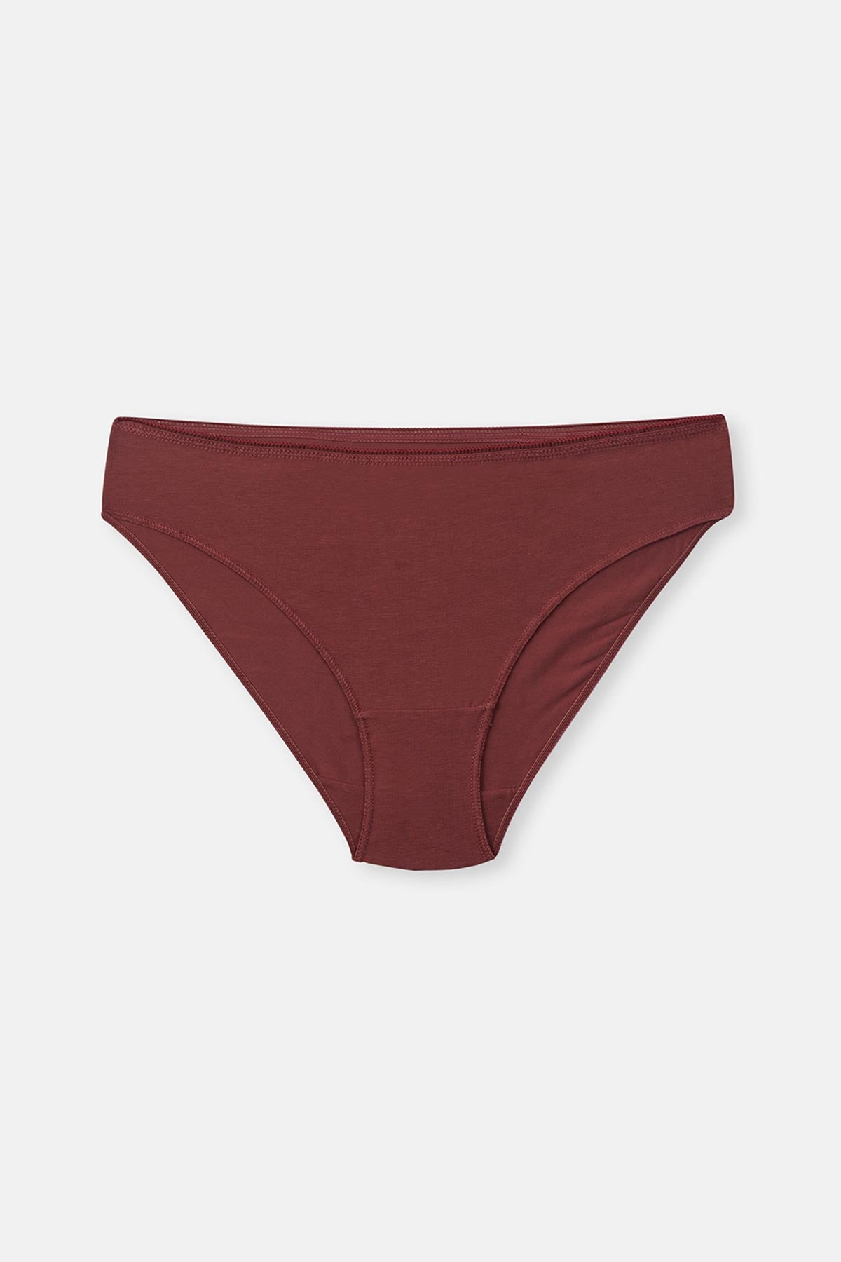 Gül Kurusu-Mint Kadın 3'lü Desenli Brief Külot