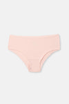Gray-Soft Pink 3-PACK PATTERNED HIPSTER PANTIES