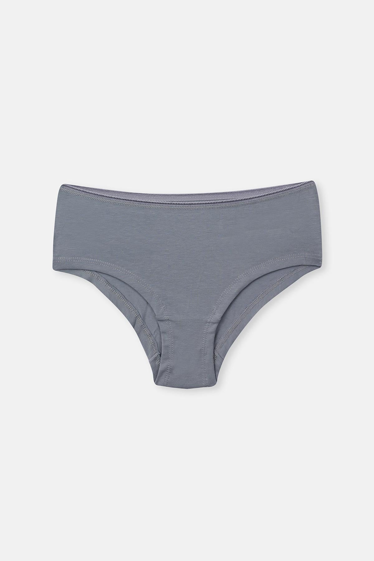 Gray-Purple-Soft Pink 3-PACK PLAIN HIPSTER PANTIES