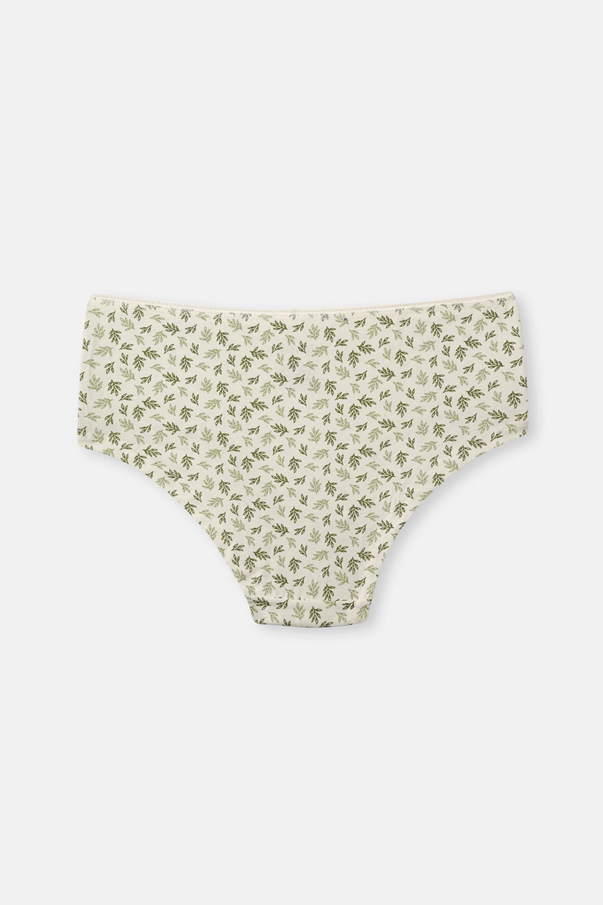 Green-Ecru 3-PACK PATTERNED HIPSTER PANTIES
