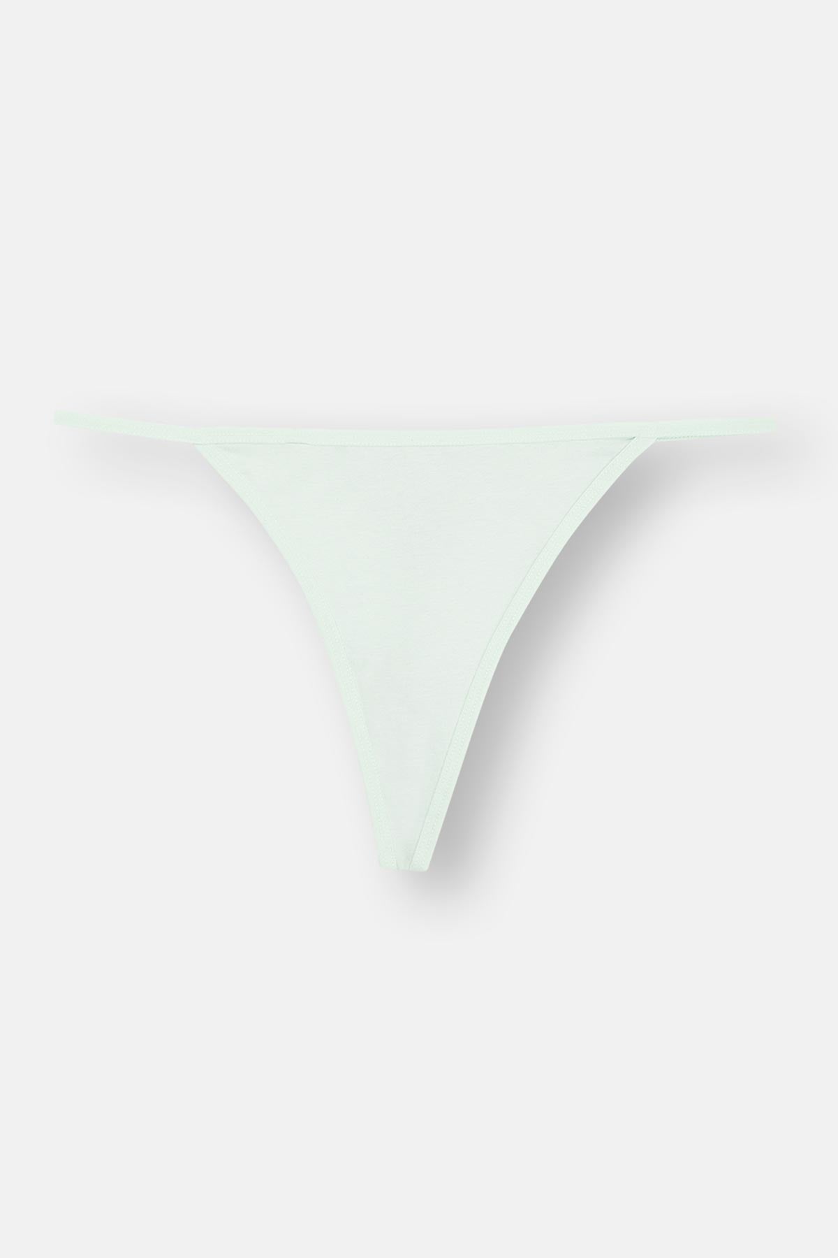 Gray-Mint-Purple 3-PACK PLAIN G-STRING PANTIES