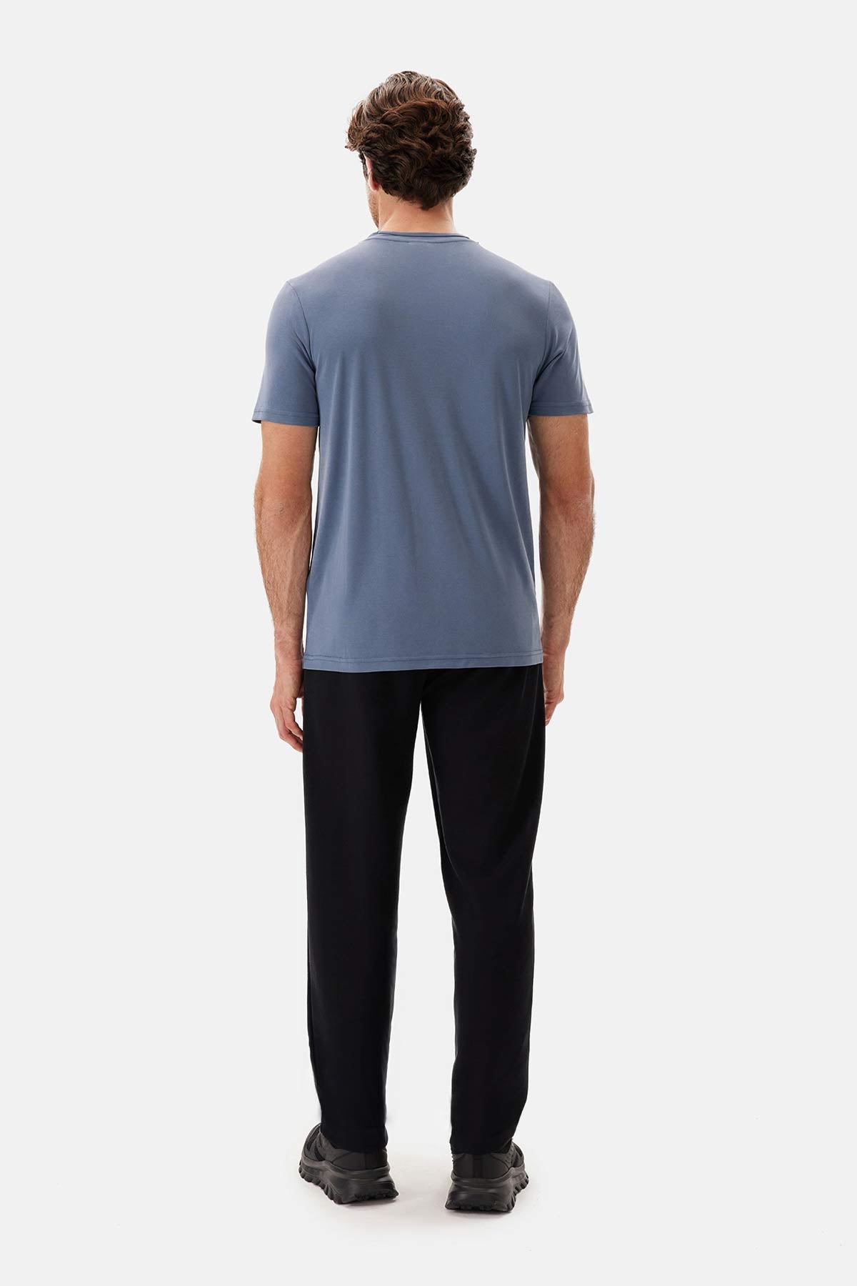 Indigo Bisiklet Yaka Kısa Kollu Regular Tişört