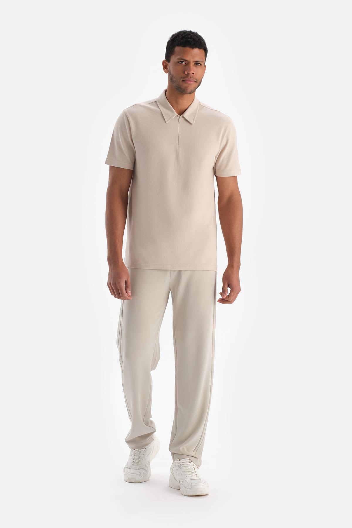 Açık Bej Dagi Active Erkek Modal Yan Detaylı Eşofman Altı