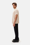 Black FLAT LEG SWEATPANTS