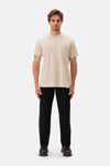 Black FLAT LEG SWEATPANTS