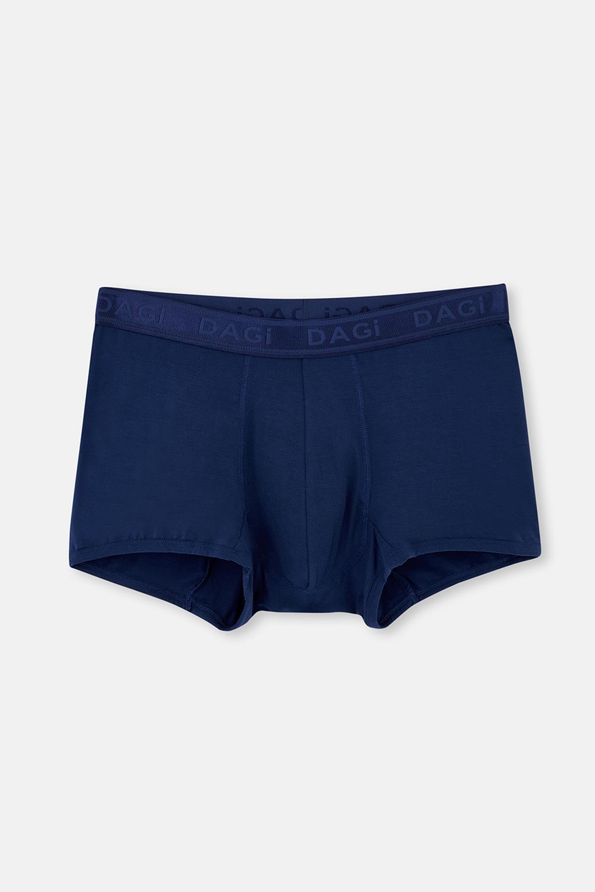 Lacivert Micro Modal Desenli 2'li Boxer