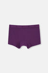 Mor Micro Modal Düz Boxer