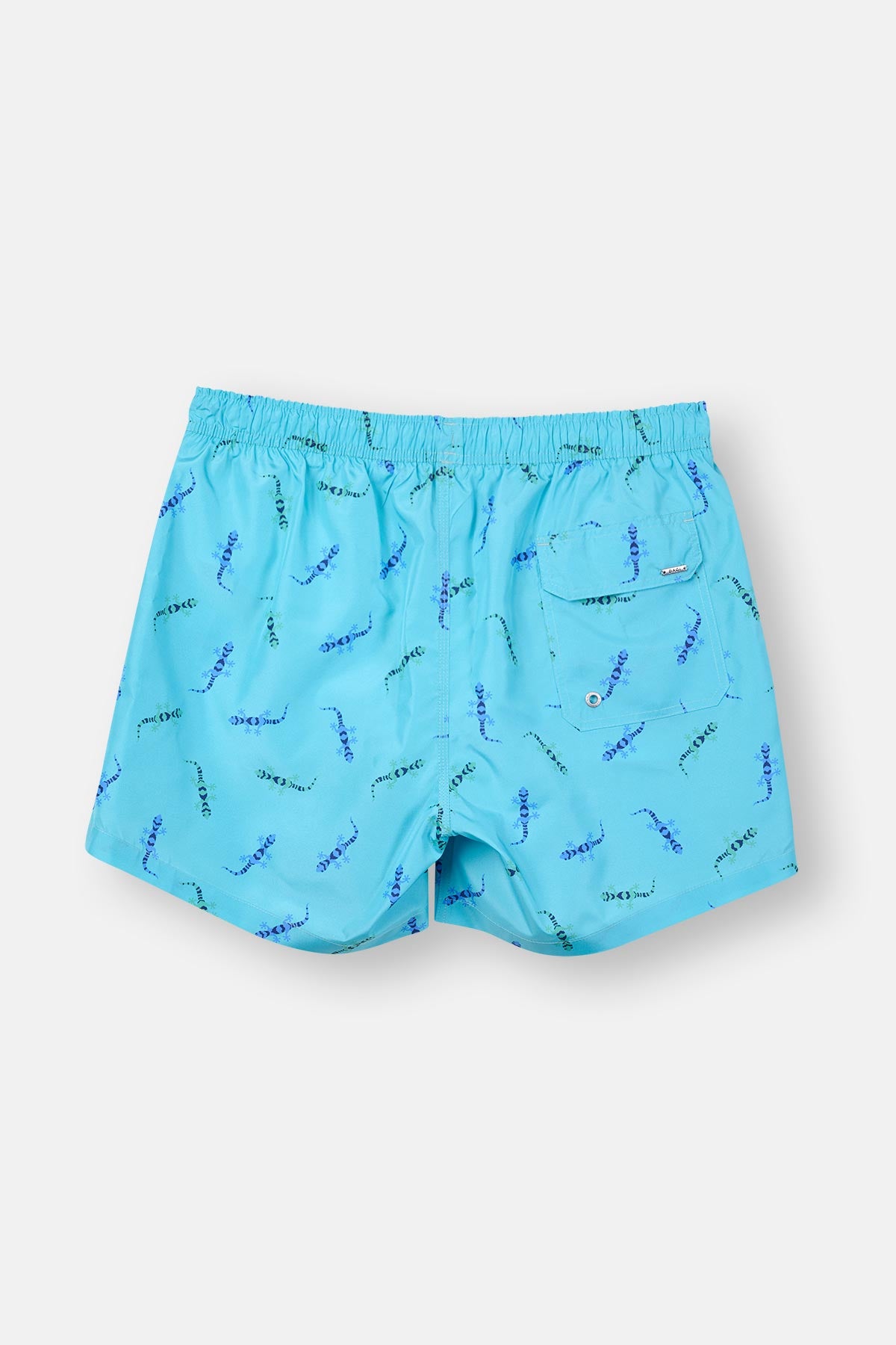 Multicolor Desenli Kısa Deniz Şortu