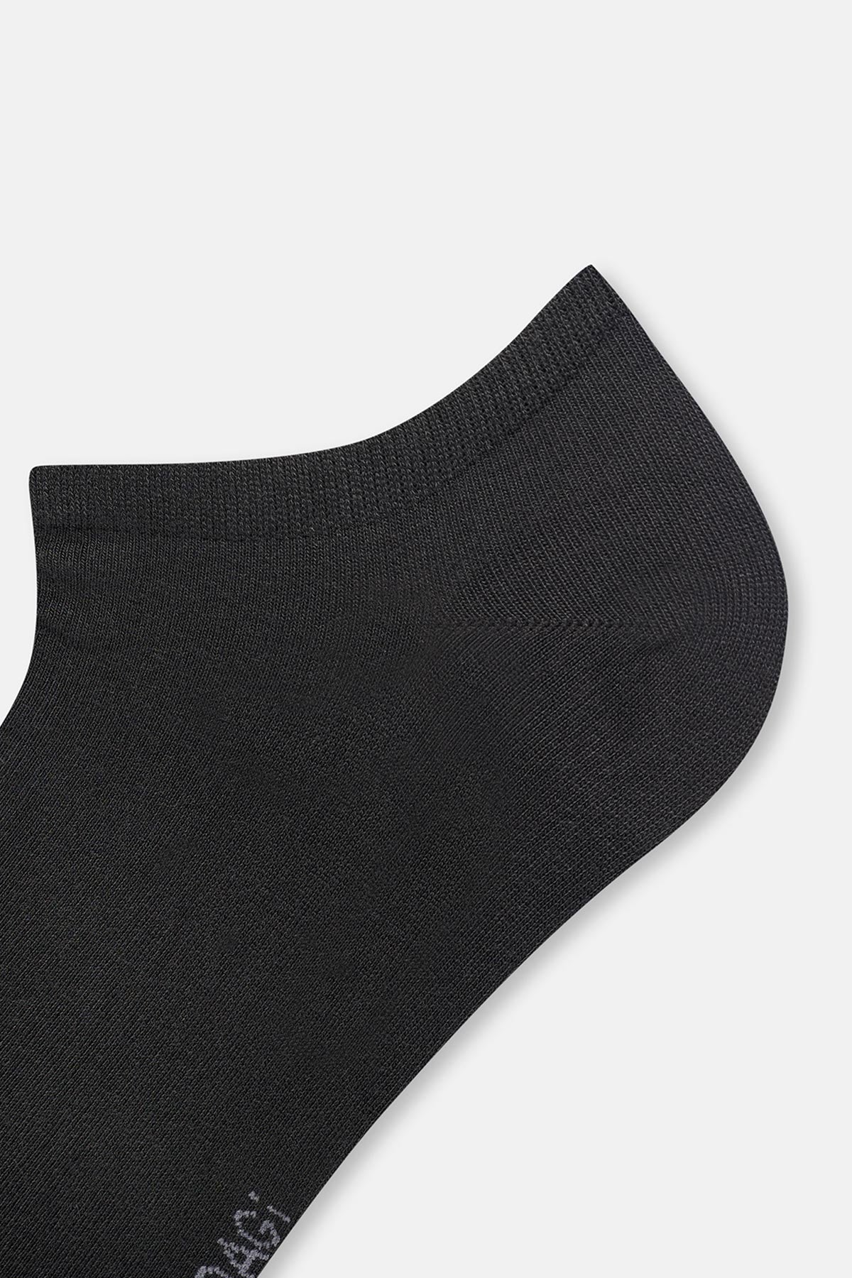 Black MENS ALL BLACK MODAL SOCKS