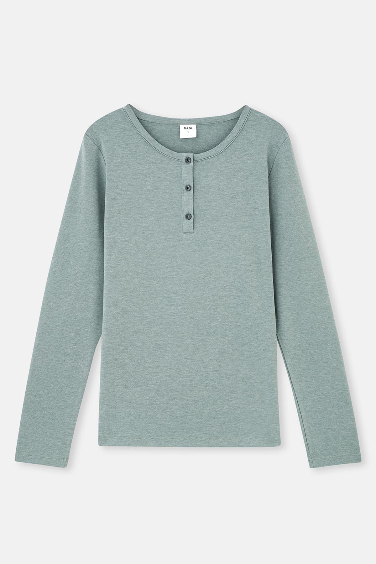 Yeşil Yarım Patlı Everfresh Tişört Pijama Üstü