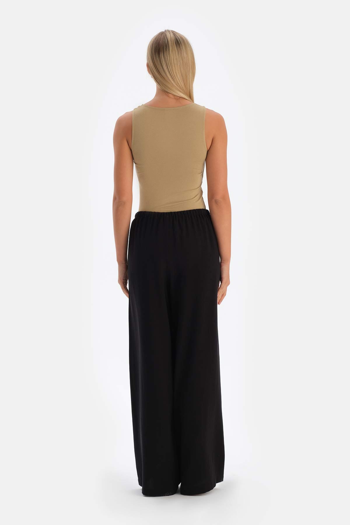 Yeşil Derin U Yaka Atlet